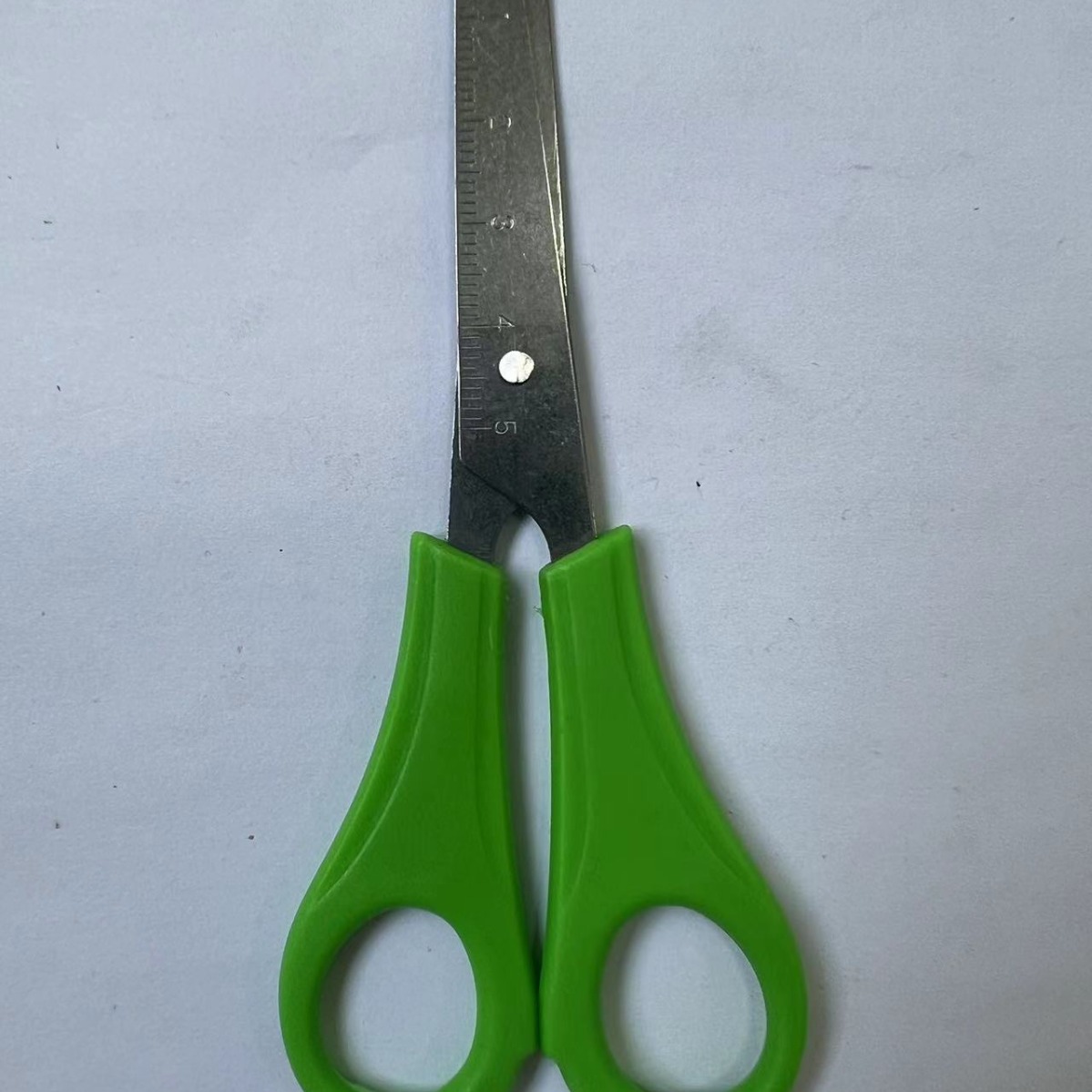 Scale Scissors Hand Scissors Student Scissors Stainless Steel Stationery Small Scissors Office Art Ruler Scissors Wholesale