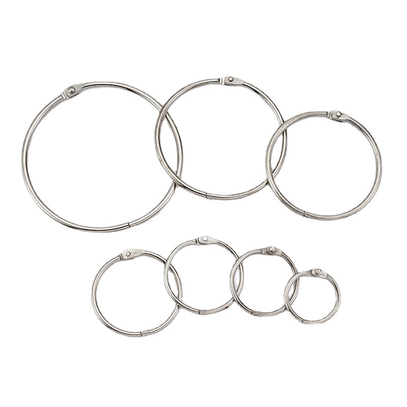 Shower Curtain Opening Metal Ring Curtain Buckle Ring Hanger Ring Roman Rod Ring Shower Curtain Hook Accessories