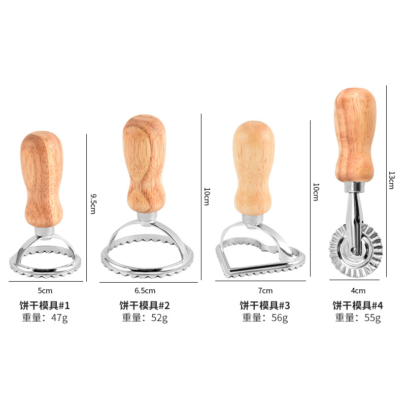 New zinc alloy biscuit mould cross-border Christmas creative baking utensils biscuit mould household wholesale