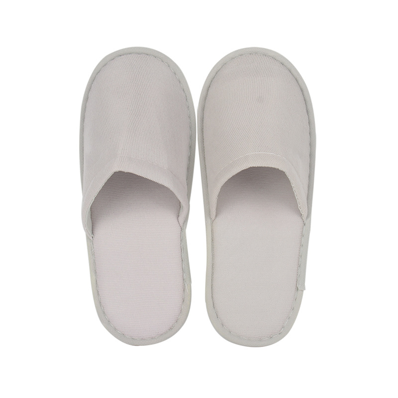 Hotel special disposable slippers hotel homestay hospitality half package non-woven non-slip thick napped wholesale LOGO