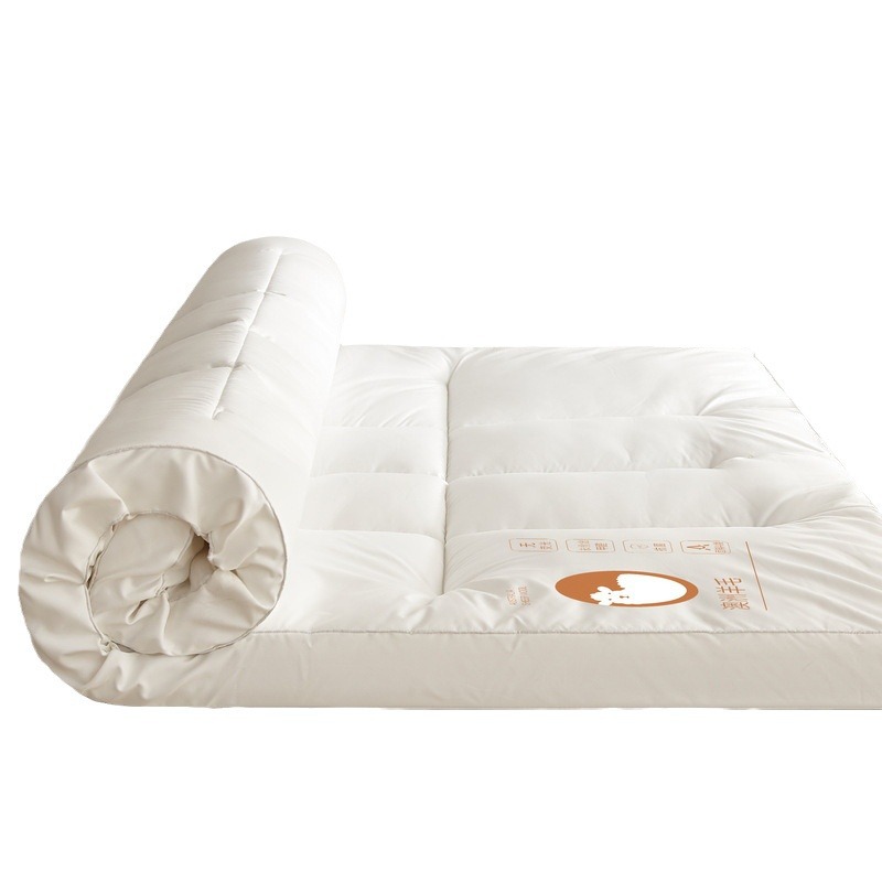 Three-dimensional Australian wool mattress cushion padded warm pad is moisture-proof and slippery foldable single double bed mattress wholesale
