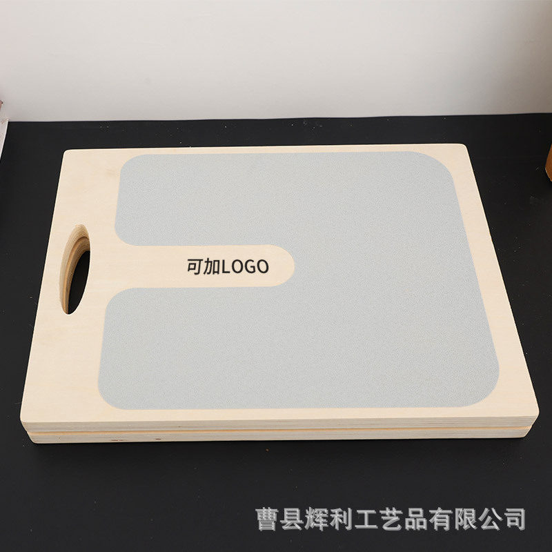 Wooden Reinforcement Board Oblique Pedal Fitness Oblique Pedal Adjustable Achilles Tendon Calf Stretching Movement Foldable Reinforcement Board