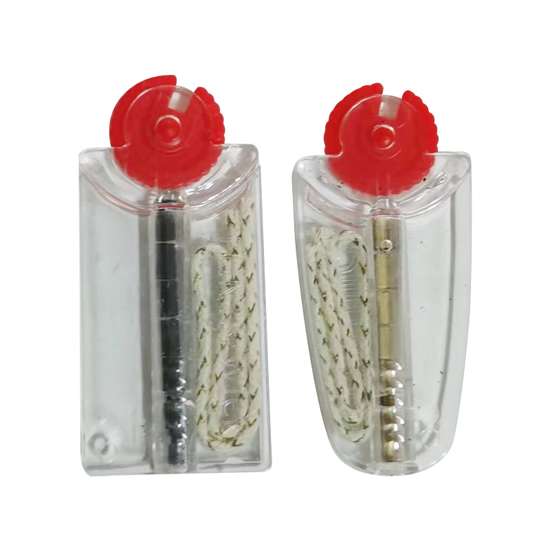 Kerosene lighter cotton core fire stone vintage cotton oil machine fire stone cotton core suit lighter accessories factory wholesale