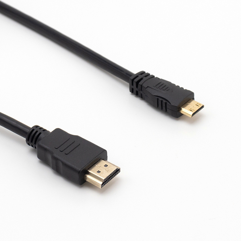 MiniHdmi to hdmi Cable 4K HD cable notebook tablet digital camera cable mini Hdmi to Hdmi cable