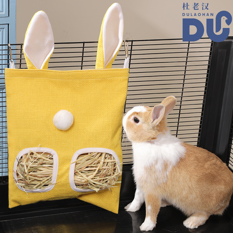 Новая соломенная сумка для кроликов, устойчивая к укусам и царапинам