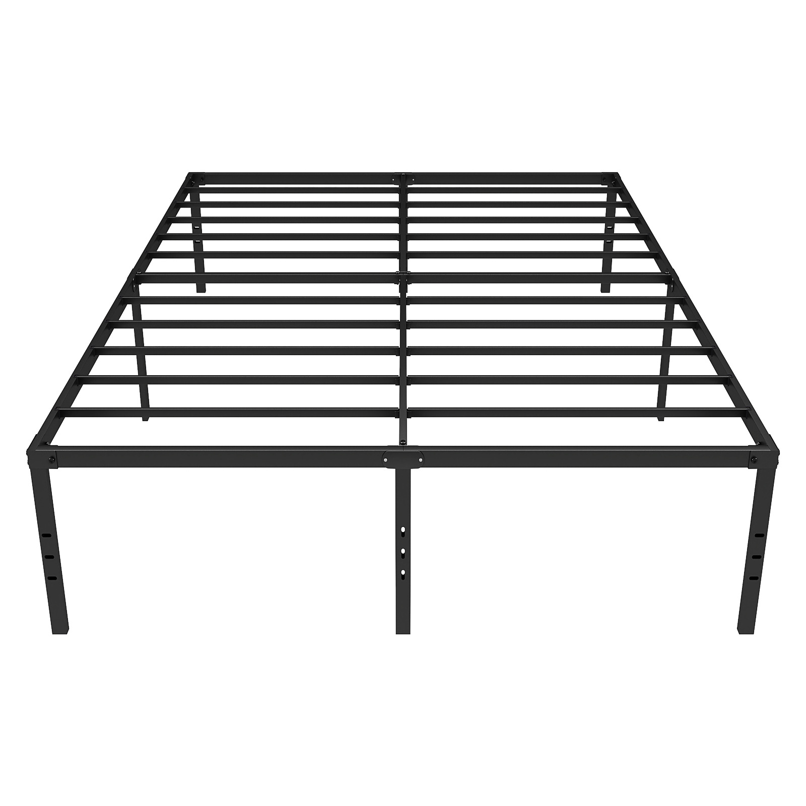 Кросс-бодерный складной каркас кровати из железа простой односпальный кровать B&b большая кровать домашняя металлическая кровать собранная черная