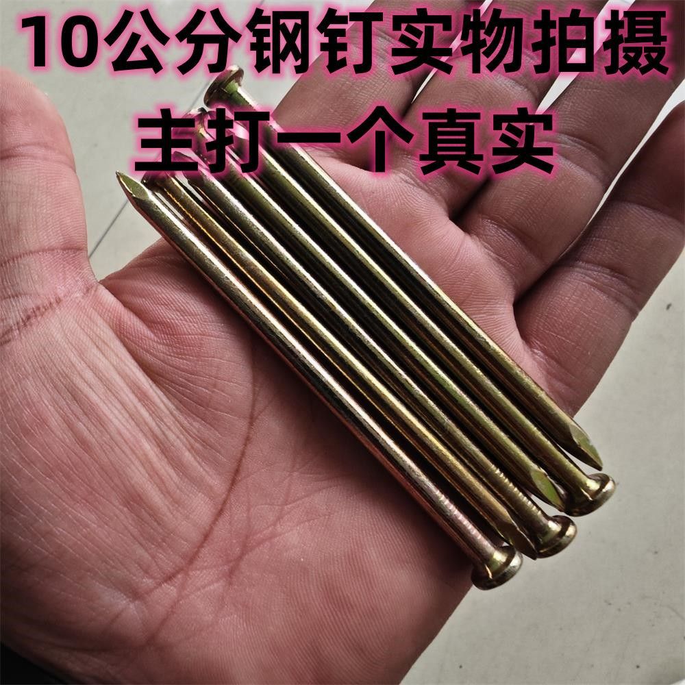 Hardened Steel Nails, Cement Nails to Fix Wall Hanging Picture Nails, Photo Frames, Concrete Cement Wall Nails, No Need to Punch Holes