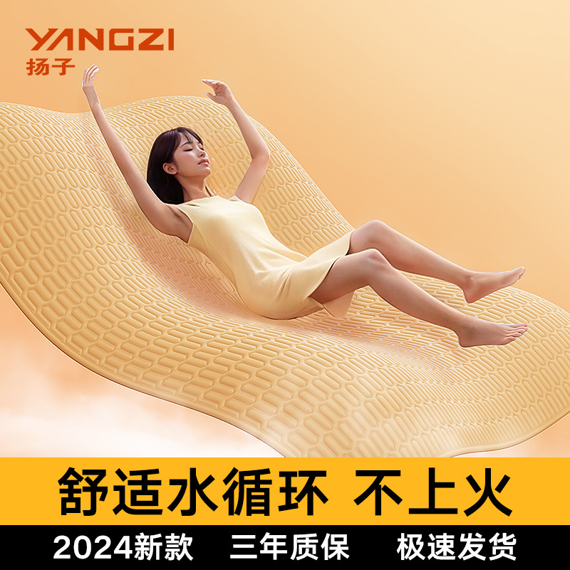 Yangzi Plumbing Electric Blanket Manufacturer Electric Mattress Single and Double Water Circulation Kang 2024 New Water Heating Blanket Dropshipping