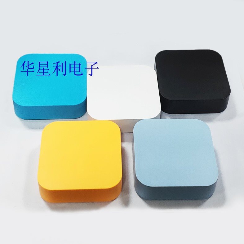 Квадратный пластиковый корпус для инструмента 98*98*32, беспроводной IoT сетевой шлюз, корпус для телевизионной приставки