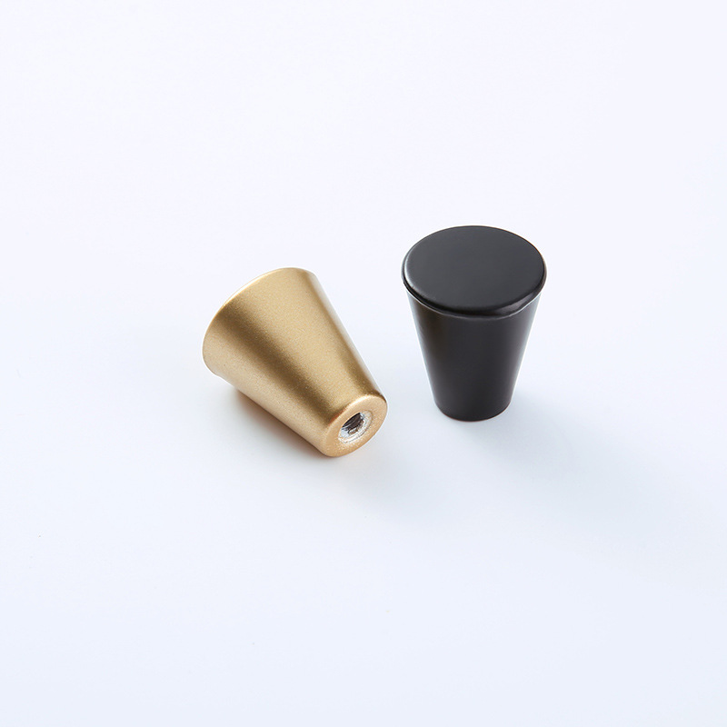 Factory handle door handle new round drawer handle cabinet door handle drawer tapered handle single hole handle