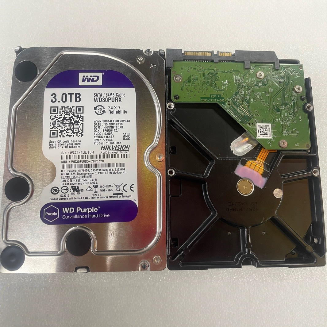 WD3T purple disk, special for monitoring