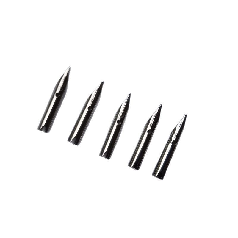 Wholesale 18.5cm Fountain Pen Tip Dark Point White Tip Neutral Tip Matching Fountain Pen Nib Dust Cleaning Nib