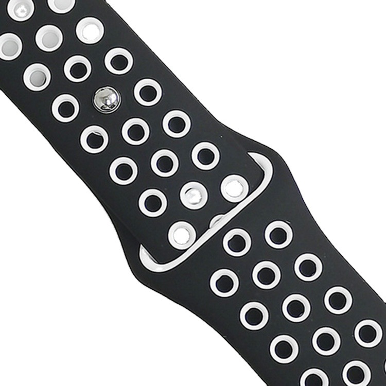 For Apple Watch Ultra 9876543210 Generation se Nike Nike woven solid color watch with silicone