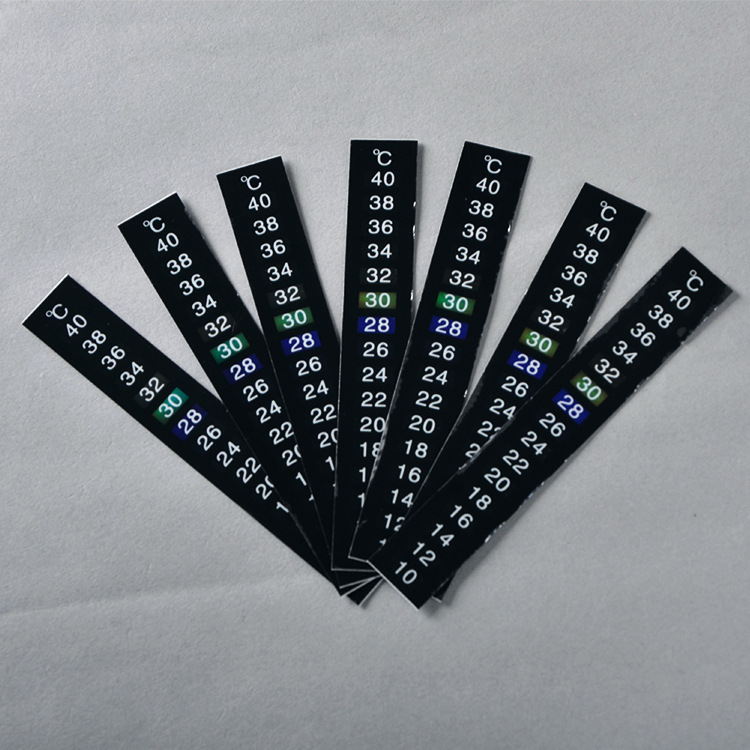 Aquarium thermometer reptile turtle tank liquid crystal temperature 10-40 ℃ measurement patch digital fish tank thermometer