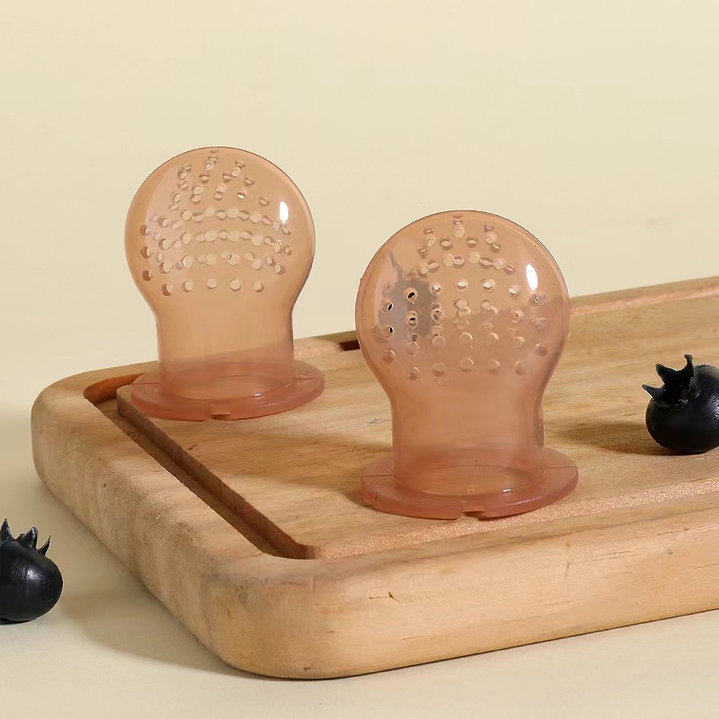 Baby Bite Mesh Bag Fruit Silicone Mesh Bag Nutritional Fruit and Vegetable Mesh Bag Silicone Pacifier