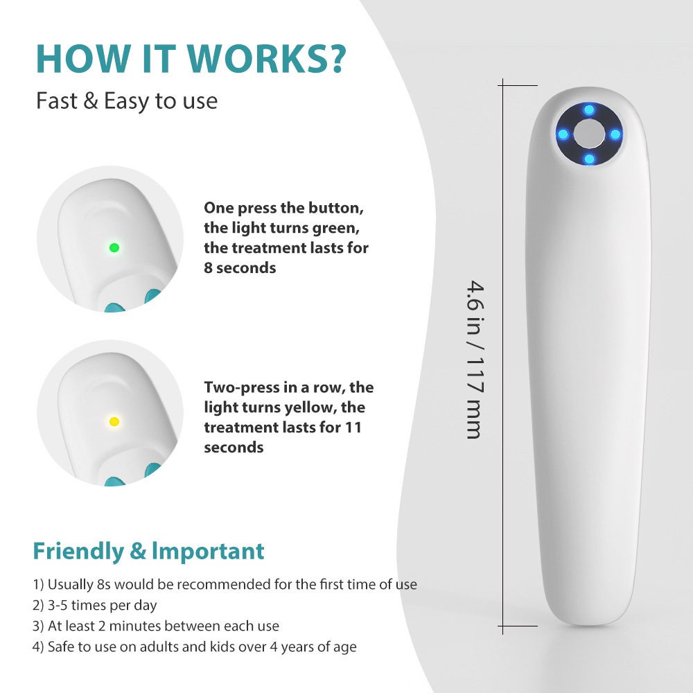 Bug Bite Cross-Border Export New Product Electric Anti-Itch Device Physical Anti-Itch Tool to Relieve Mosquito Bites and Itching