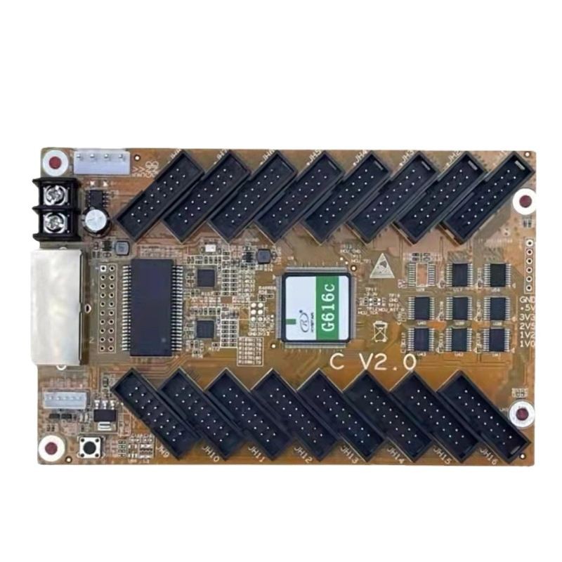 Карта приема Kaishida G616c/616F с полноцветным LED дисплеем, синхронный контроллер, поддержка 16-портового сигнала