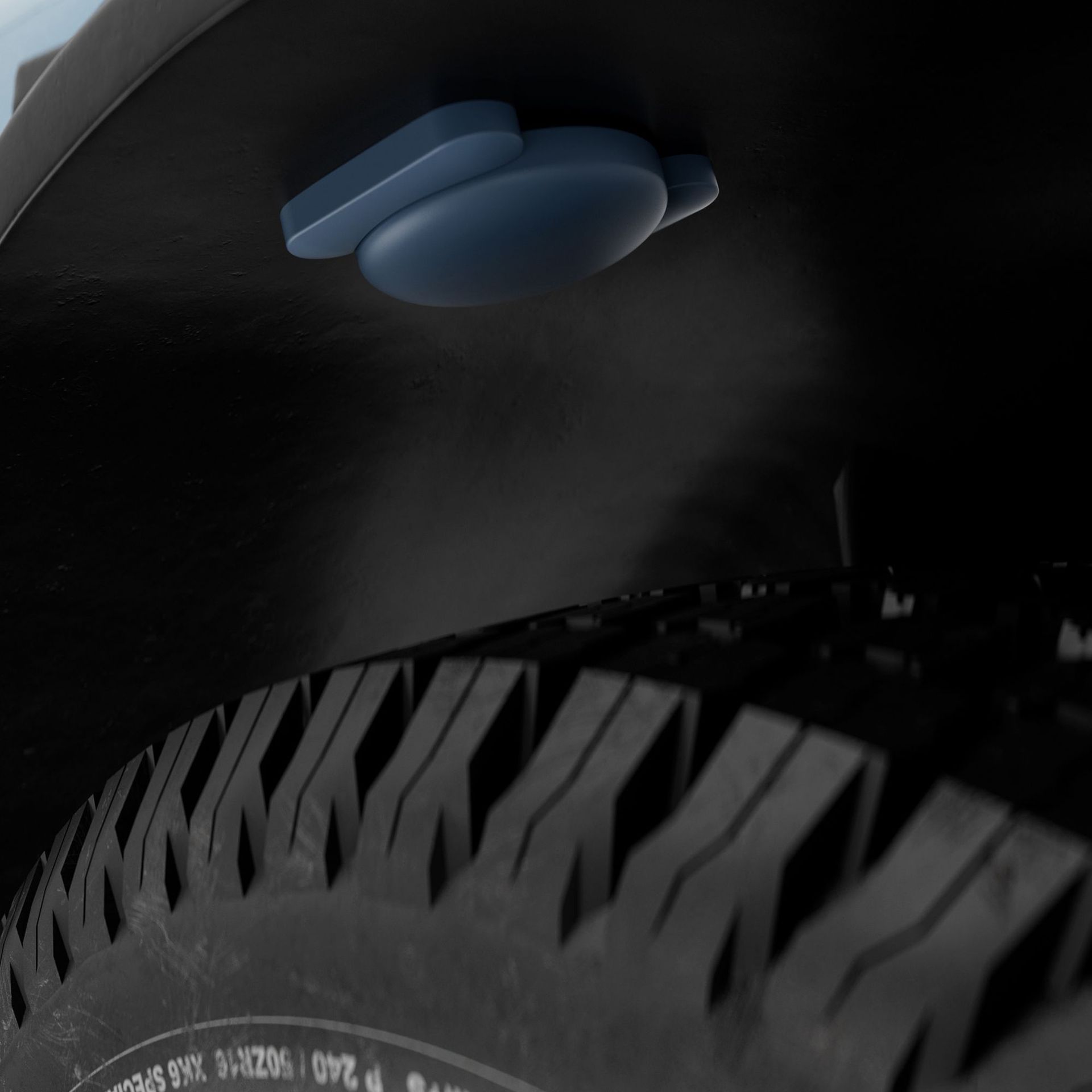 Electric Vehicle Suitable for Apple Airtag Silicone Case Apple Positioning Anti-Lost Magnet Tracker Soft Shell Protective Case