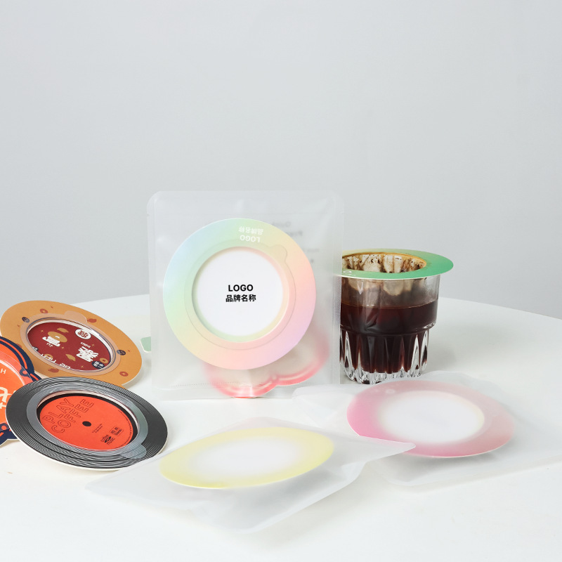 Donut UFO ring ear hanging black coffee instant American freeze-dried coffee powder freshly ground Italian Blue Mountain black coffee