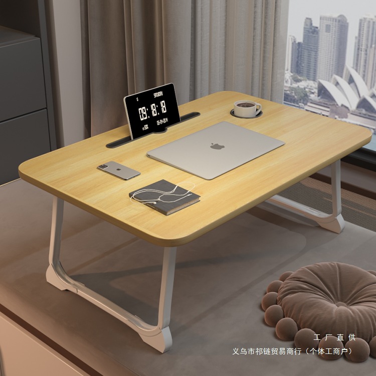 Bed Desk Folding Small Table Bed Table Computer Table Bay Window Bedroom Dormitory Upper Bunk Small Table Study Table