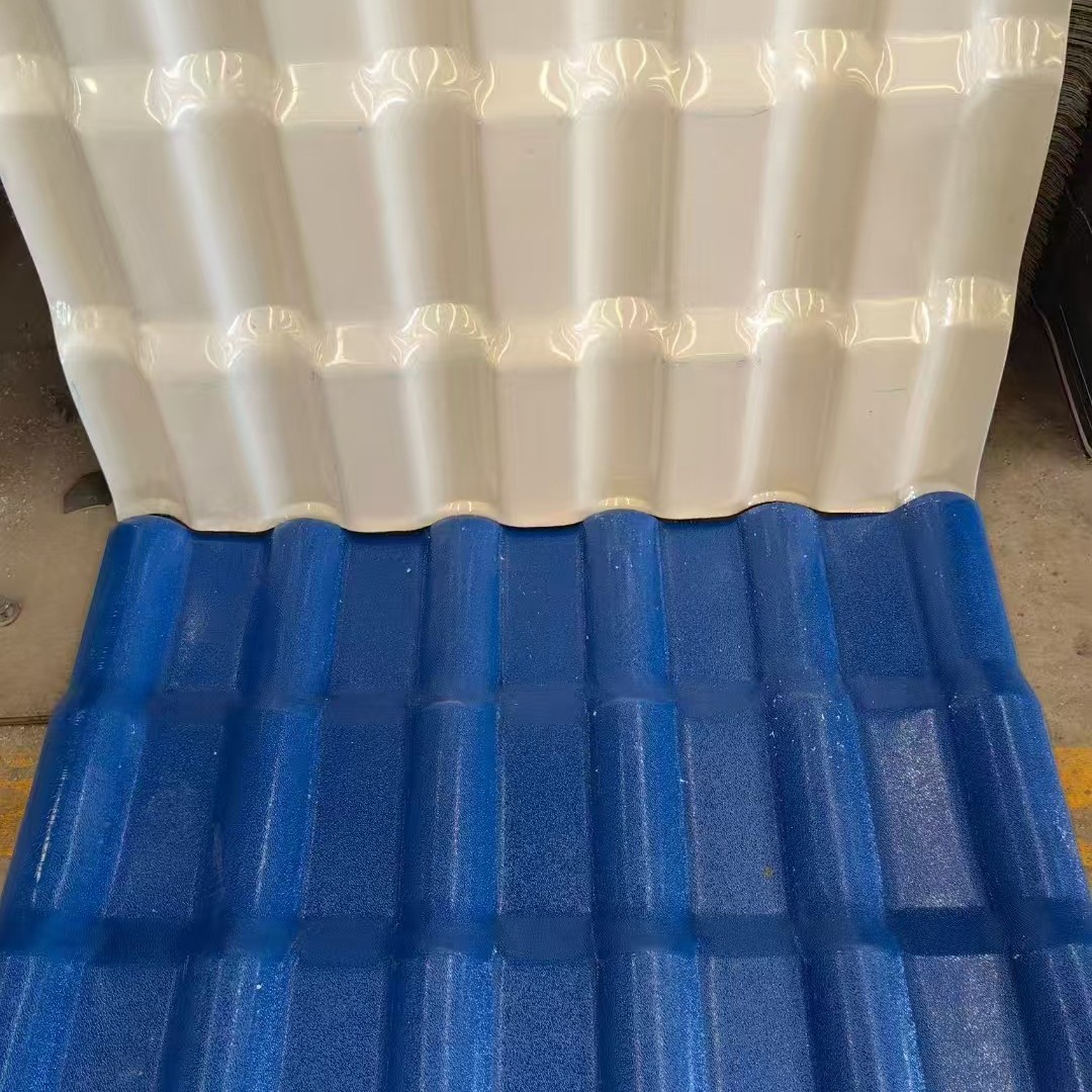 Lighting Tile Sunshine Tile 840 Type Transparent Fiberglass Resin Tile Roof Thickeneded Lighting Board Sunshine Board Manufacturer