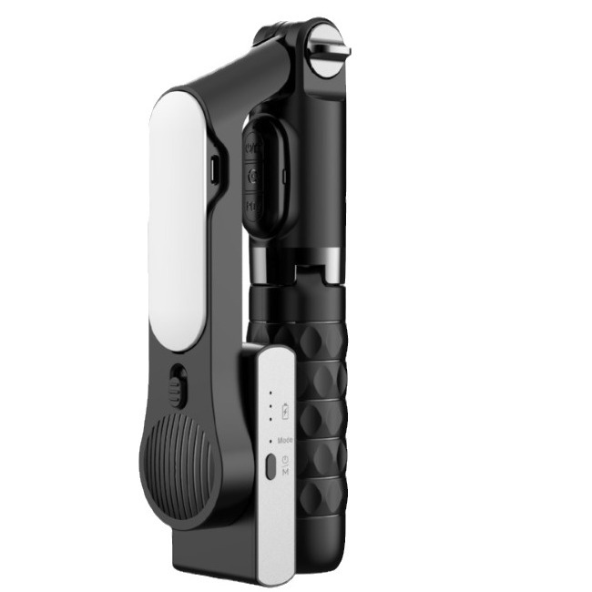 A6 Single-Axis Handheld Stabilizer Mobile Phone Selfie Stick Fill Light Stabilizer Live Broadcast Anti-Shake Stabilizer Tripod