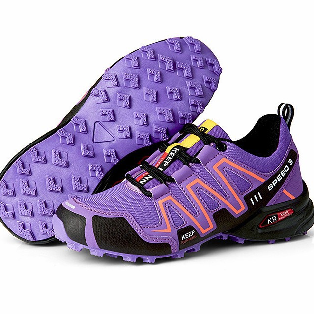 2025 Cross-border Foreign Trade Outdoor Hiking Shoes Women's Hiking Bicycle Riding Shoes Solomon Cross-country Running Shoes Non-slip