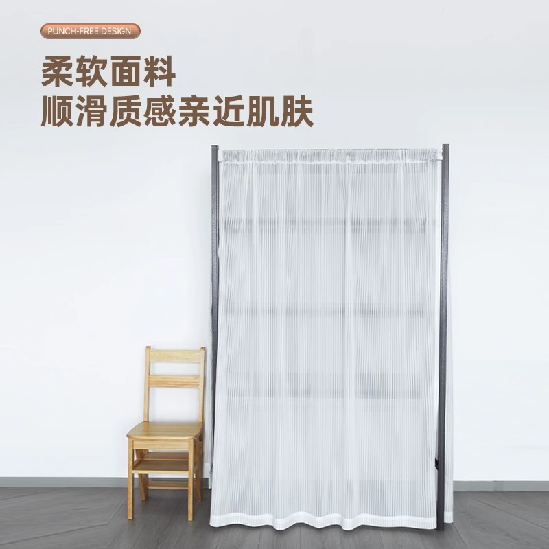 Пылезащитная занавеска для полки, пылезащитный чехол для шкафа, без сверления, простая занавеска для дома