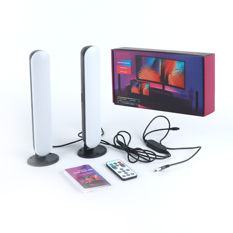 Smart Graffiti Wifi Desktop Atmosphere Light Rgb Colorful Computer Decoration Bluetooth E-Sports Game Music Pickup Light