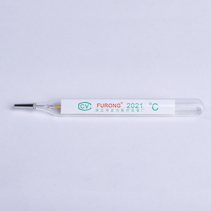 Mercury Thermometer, Large Armpit Thermometer, Thermometer Probe, Glass Thermometer, Adult and Child Thermometer