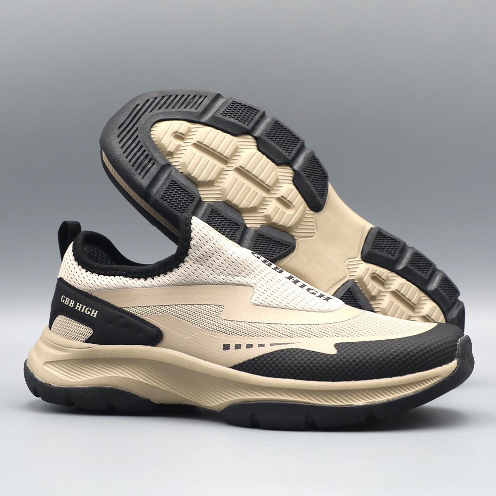 Men's Shoes 2025 New Style Lightweight, Breathable and Comfortable Men's Soft Sole Non-Slip Waterproof Outdoor Hiking Casual Shoes