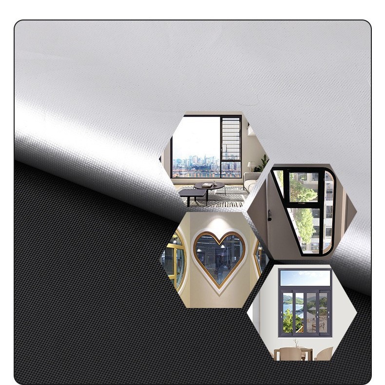 Cross-Border Portable Cuttable Curtain Fabric, Fully Blackout Silver-Coated 420D Oxford Cloth Travel Sunshade Curtain Fabric