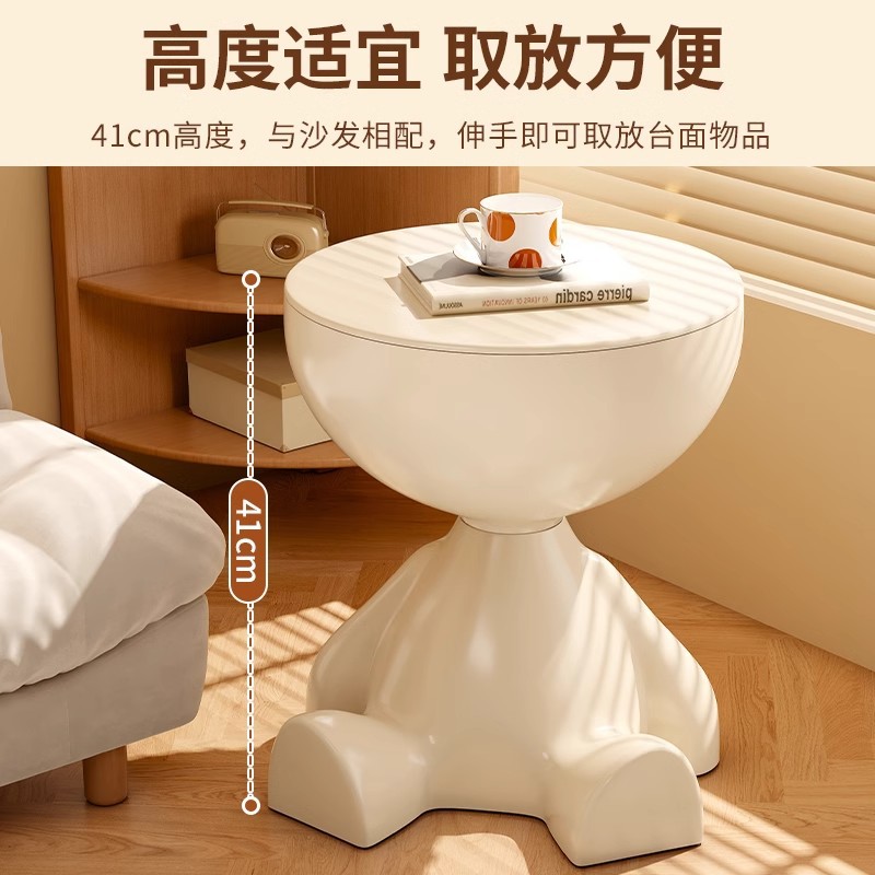 Plastic Coffee Table Living Room Home Side Table Bedroom Bedside Table Bedside Sofa Corner Table Mini Balcony Small Table