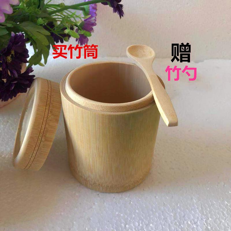 Gourmet Bamboo Rice Freshly Made Natural Bamboo Rice Without Paint Bamboo Rice Bamboo Rice Dumplings Steamed Rice Tube with Lid