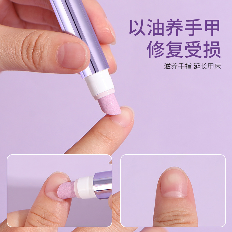 Tiktok-Style Nail Essence Pen Three-In-One Nail Repair Nutrient Solution Anti-Breakage Hangnail Remover Cuticle Care Nail Oil
