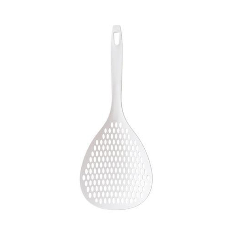 Colander Household Kitchen Noodles Dumplings Wonton Strainer Drain Noodles Spoon Strainer Long Handle Thickeneded Large Spoon Wholesale