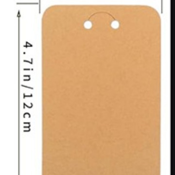 Картонный ключ для ключей из крафт-бумаги