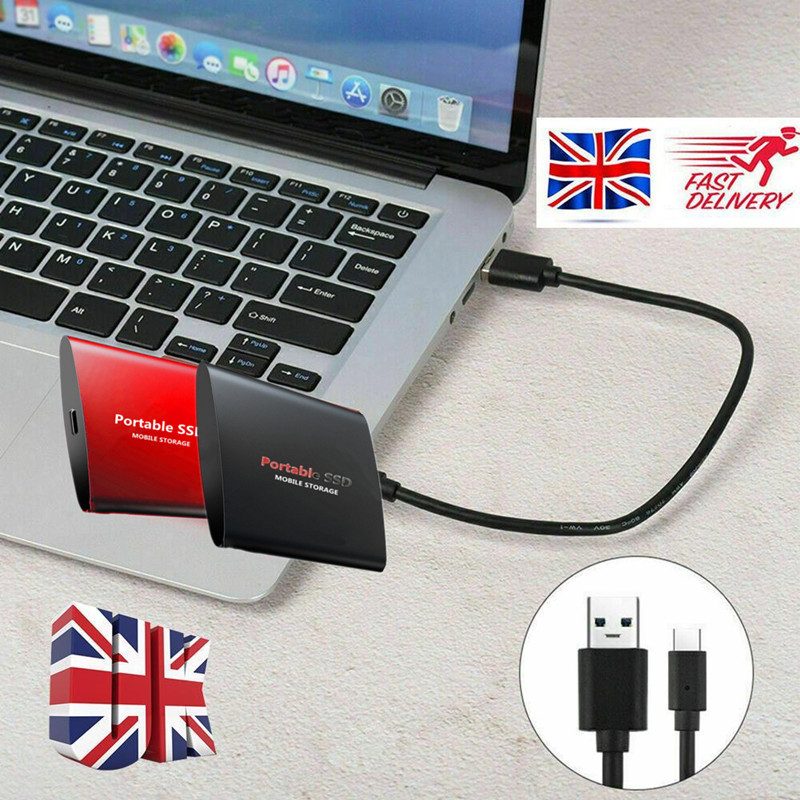 8Tb External Ssd Solid State Mobile Hard Drive Large Capacity New Usb3.1 Metal Expansion Solid State Mobile Hard Drive