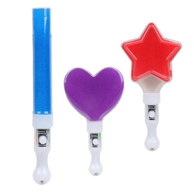 Luminous stick flash five-pointed star sand ball fluorescent stick love finger stick concert performance activity party Wholesale