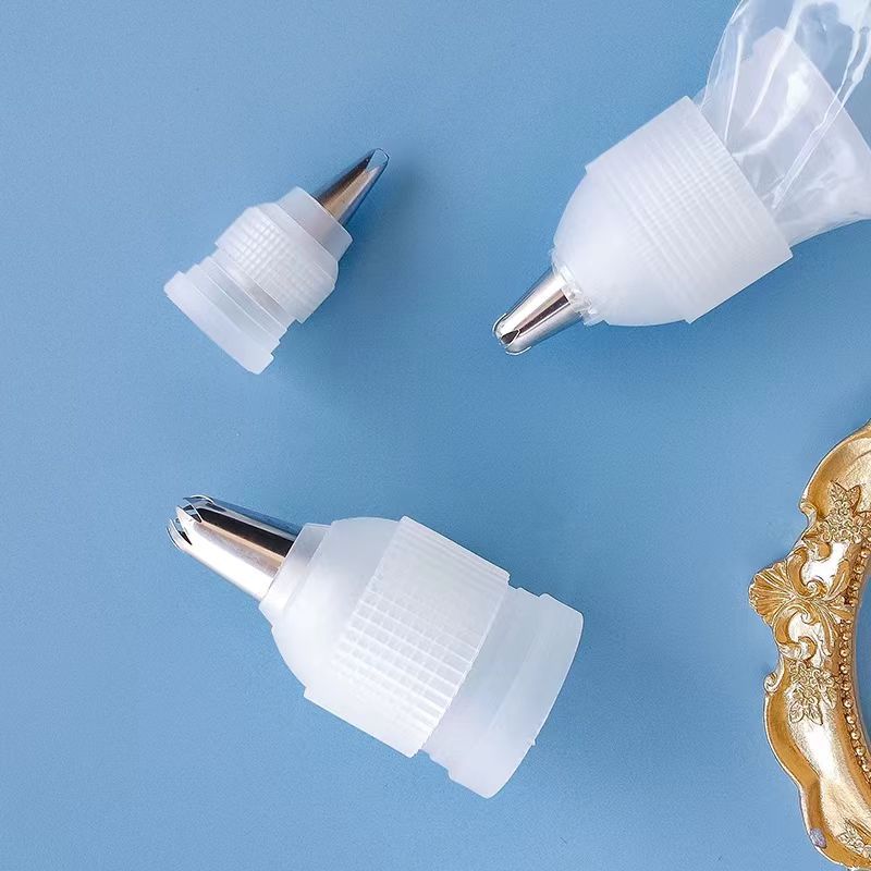 Decorating Nozzle Converter Cake Connector Small Medium Large Adapter Decorating Bag Converter Baking Tool