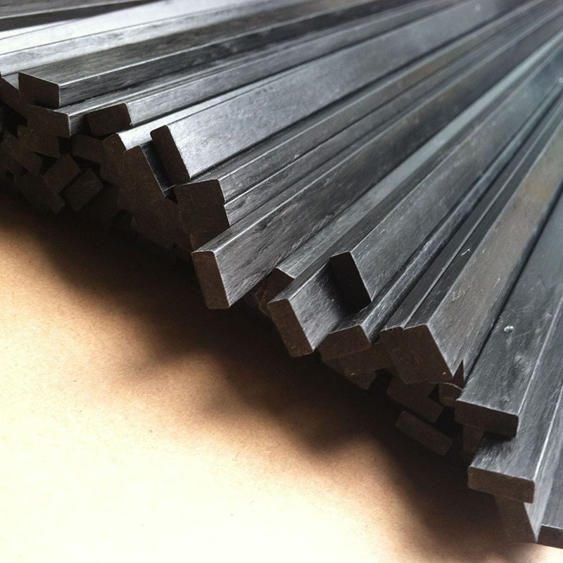 Carbon Fiber Rod Square Rod Solid Factory Direct Sales Carbon Fiber Bracket Carbon Fiber Products