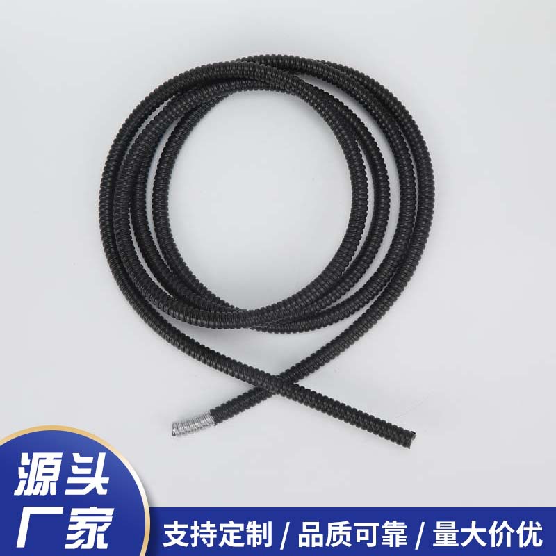 Wholesale Wire and Cable Protection Metal Threading Pipe Plastic Coated Galvanized Steel Metal Hose Flame Retardant Wire Sheath Pipe