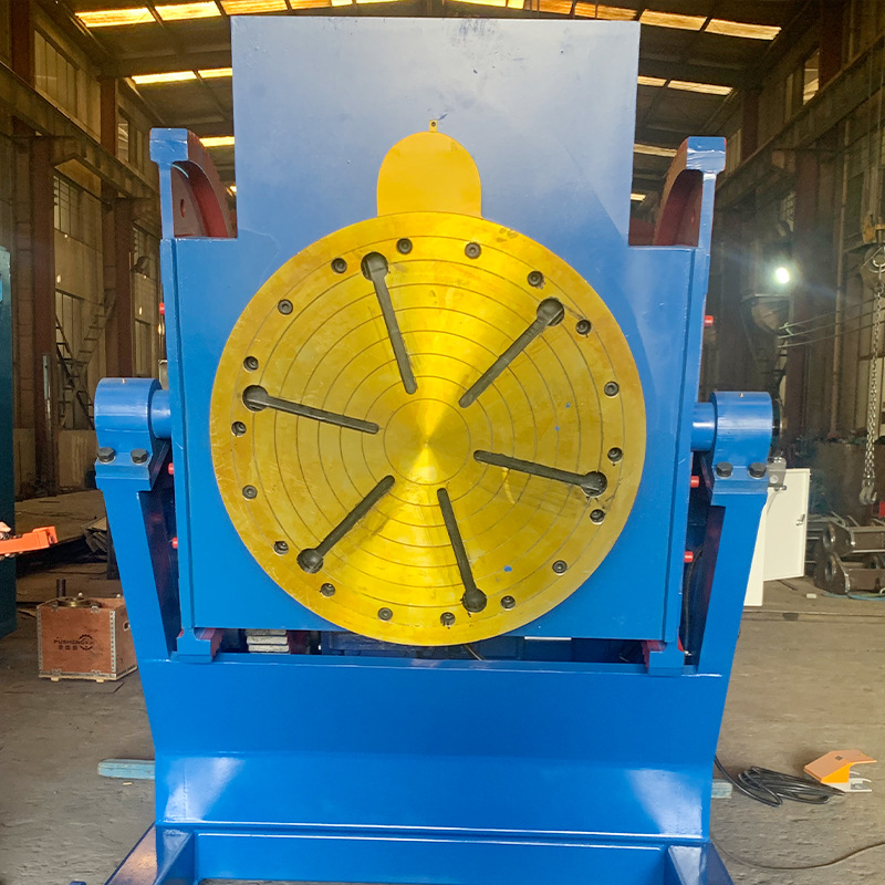 Welding Gear Machine Hbj-1002 Tons 10t Welding Equipment Automatic Turntable Welding Rotary Platform