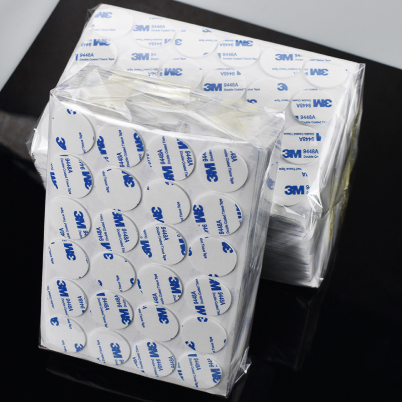 Double-sided adhesive 3m9448 strong high-viscosity sponge adhesive EVA die-cutting punch cross-border in stock factory direct supply seconds hair