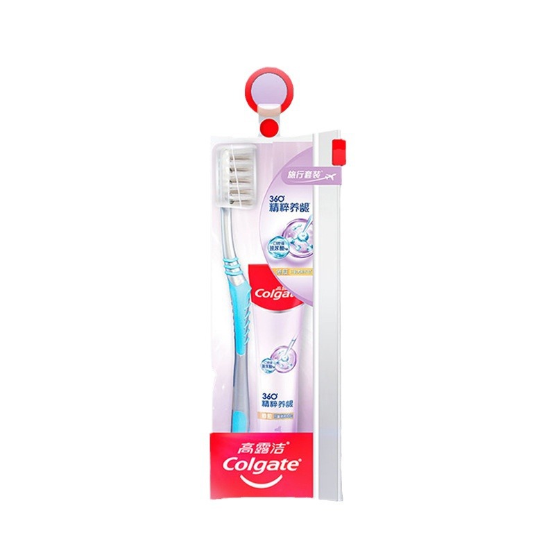 Colgate Toothpaste Toothbrush Travel suit 40g Star Hotel Homestay Disposable Dental genuine goods Postage