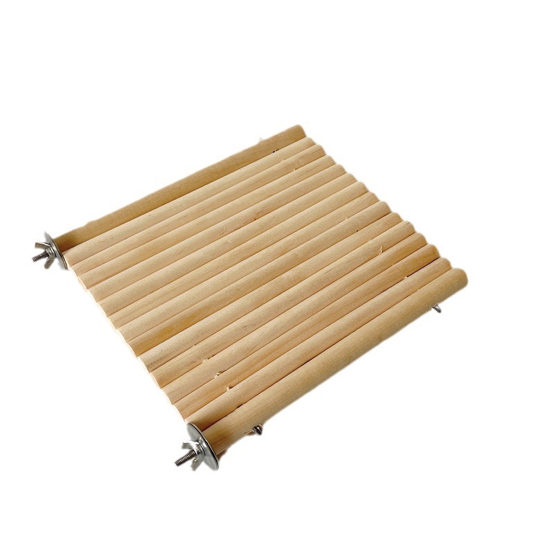 Hamster, Chinchilla, Rabbit, Guinea Pig, Solid Wood Decorative Landscaping Pedal, Chewing and Molaring Toy