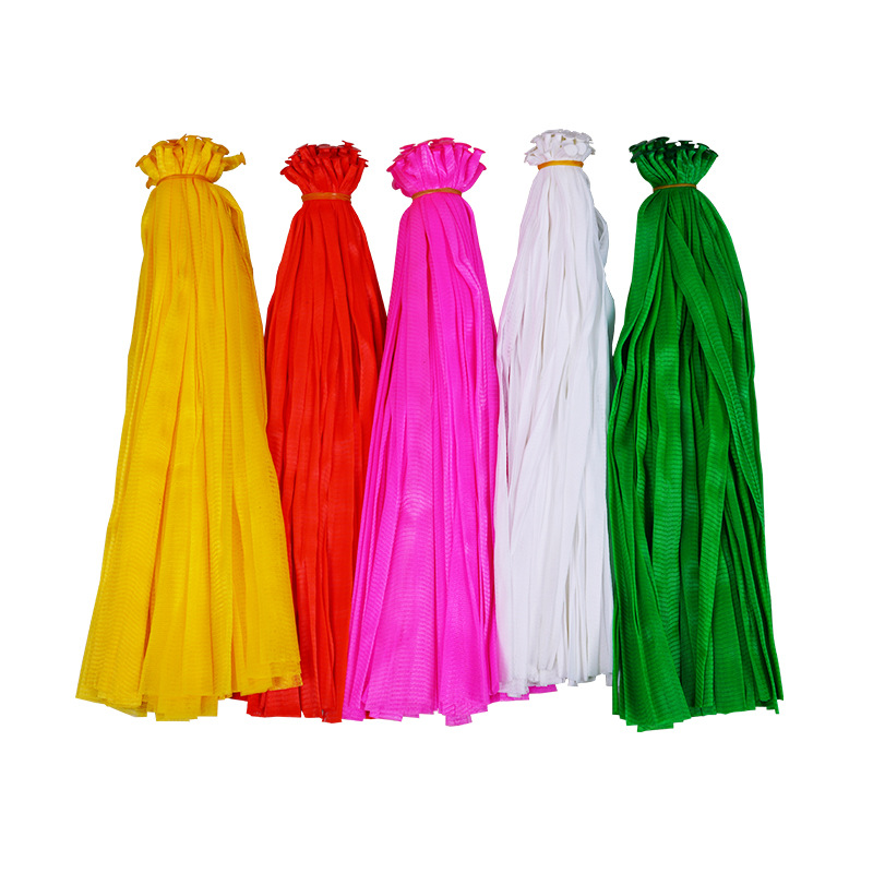 Egg net bag mesh bag dense nylon net bag firewood egg packaging bag egg small net bag red plastic net bag