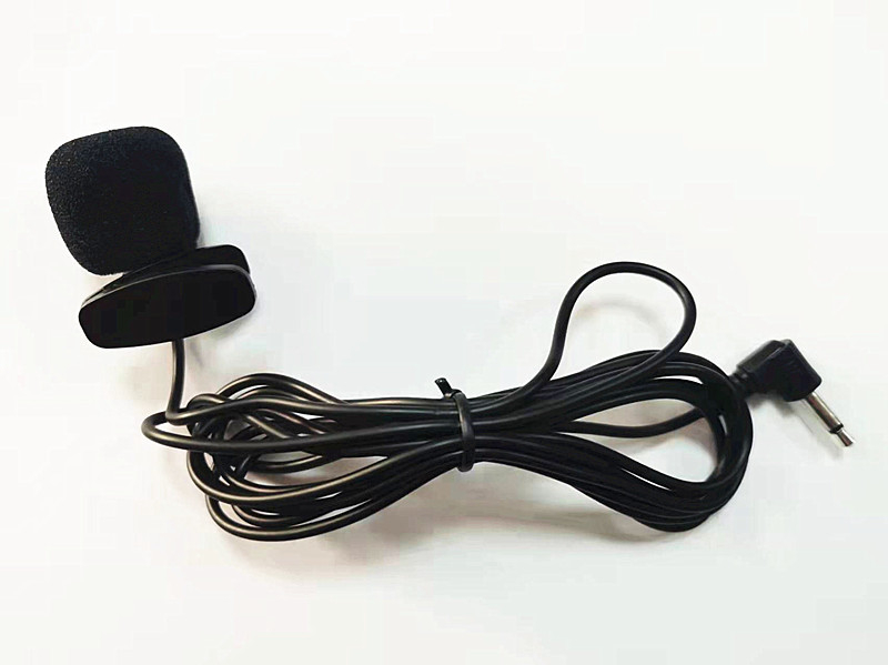 Wired collar clip microphone microphone amplifier computer audio amplifier transmitter