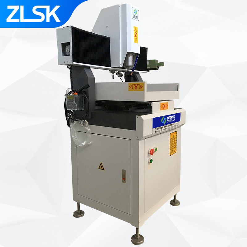 Copper Aluminum Metal Engraving Machine 4040 Mold Jade Carving Milling Machine Fully Automatic Seal Lettering Double-Head Engraving Machine Precision