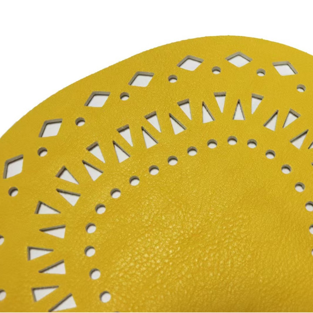 Car Interior Seat Perforation Processing, Customized Lining Leather Fabric Hole Bag, Hollow Bag, Toe Watch Strap